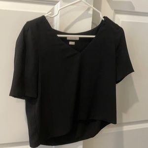 Black Aritzia blouse